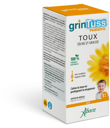 Aboca GrinTuss Pediatric Toux Sèche et Grasse
