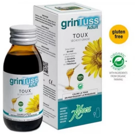 Aboca GrinTuss Sirop Toux Sèche et Grasse