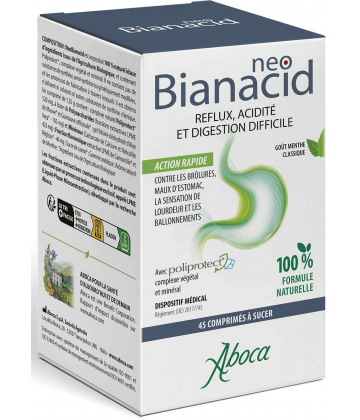 Aboca NeoBianacid Acidité et Reflux