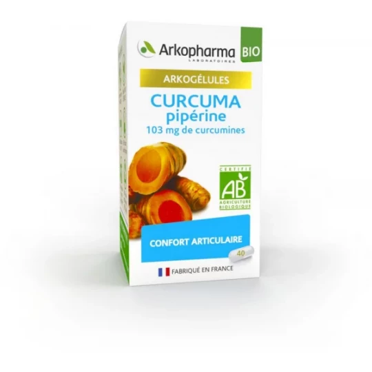 Arkogélules Curcuma Pipérine Bio