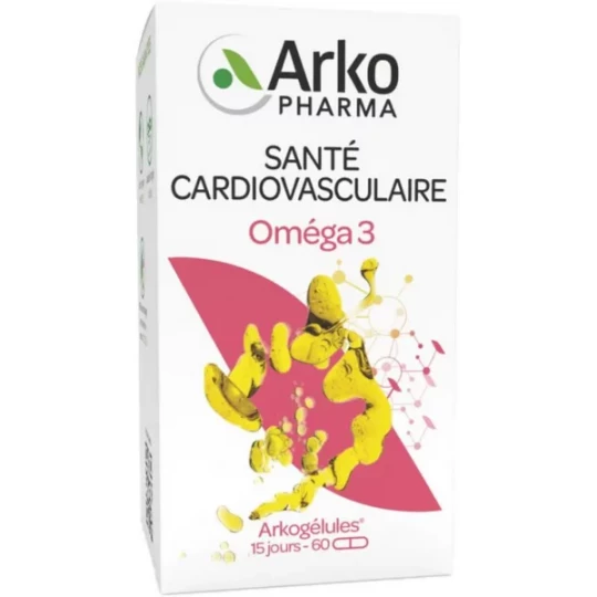 Arkogélules Omega 3 Origine Marine (huile de poissons)