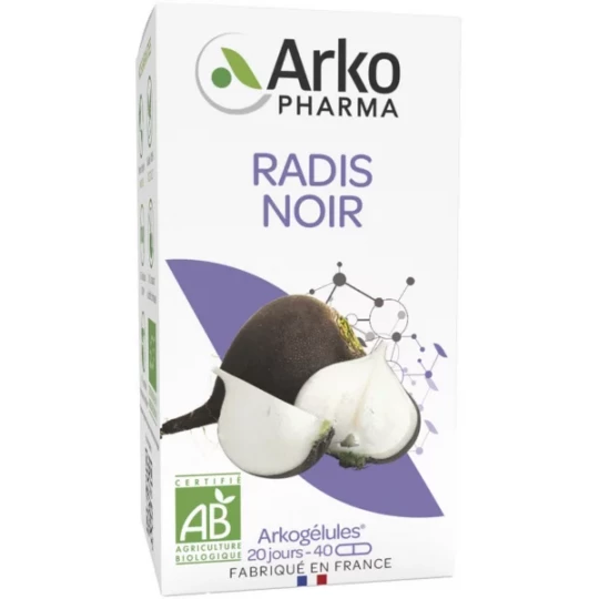 Arkogélules Radis Noir Bio