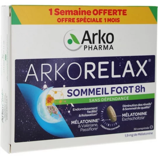 Arkopharma Arkorelax Sommeil Fort 8 h - image 2