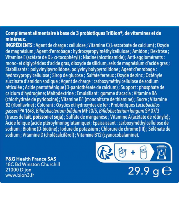 Bion3 Défense Adultes Comprimés