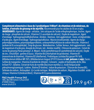 Bion3 Vitalité 50 + Comprimés