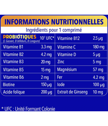 Bion3 Vitalité Comprimés
