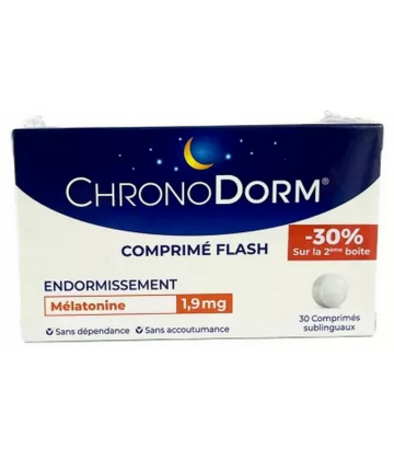 Chronodorm Mélatonine 1,9 mg Comprimés