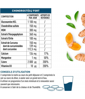 Granions Chondrostéo+ Fort Articulations