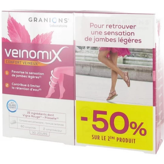 Granions Veinomix Confort et Légèreté des Jambes - image 2