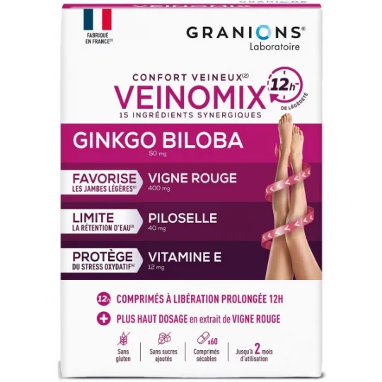 Granions Veinomix Confort et Légèreté des Jambes