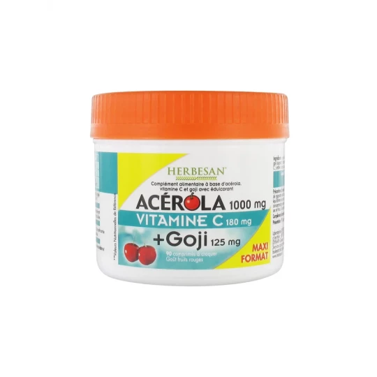 Herbesan Acérola 1000 Vitamine C + Goji