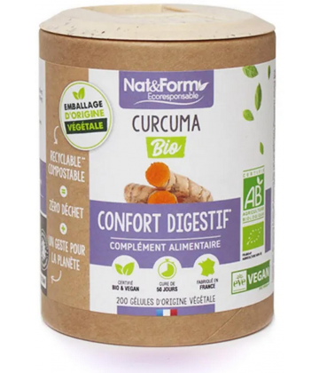 Nat&Form Ecoresponsable Curcuma Bio