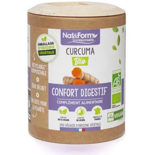 Nat&Form Ecoresponsable Curcuma Bio - image 2