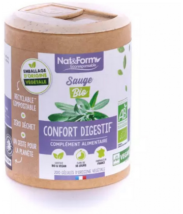 Nat&Form Ecoresponsable Sauge Bio