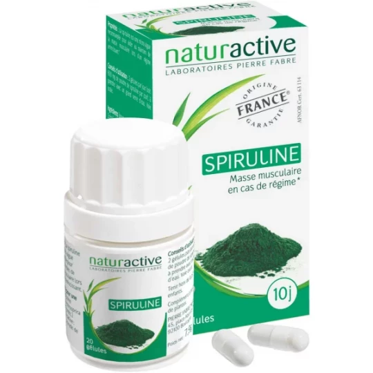 Naturactive Spiruline Gélules - image 2