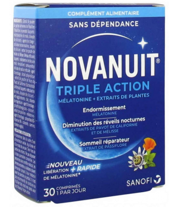 Novanuit Sommeil Triple Action
