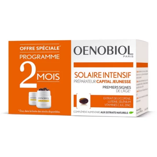 Oenobiol Solaire Intensif Capital Jeunesse Capsules