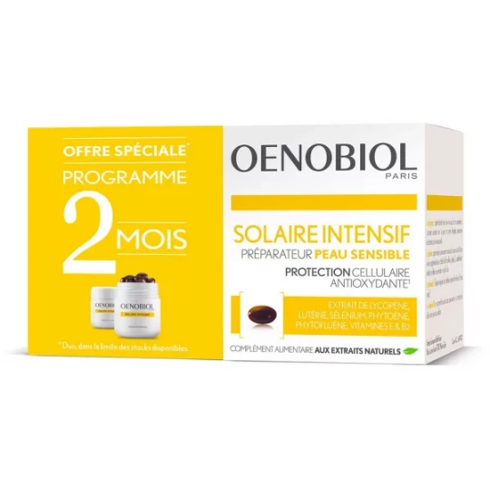 Oenobiol Solaire Intensif Peau Sensible