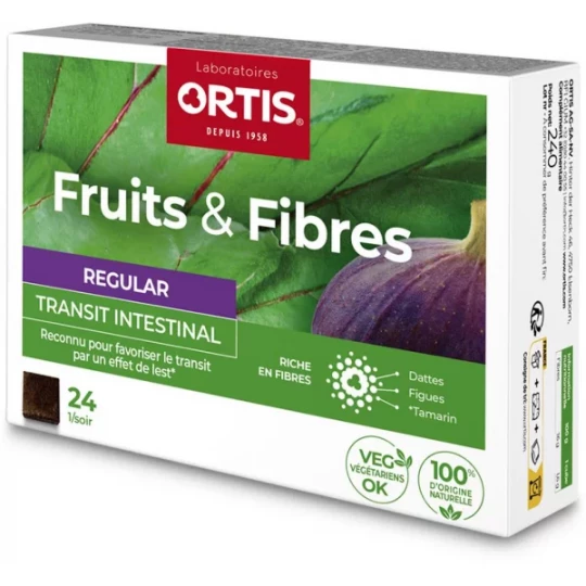 Ortis Fruits & Fibres Regular Cubes à Mâcher - image 3