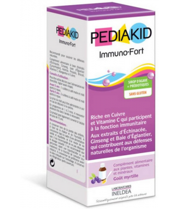 Pediakid Immuno-Fort Goût Myrtille