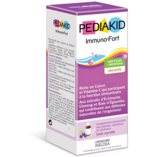 Pediakid Immuno-Fort Goût Myrtille - image 2