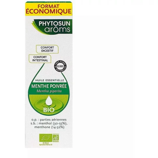 Phytosun Arôms Huile Essentielle Menthe Poivrée Bio