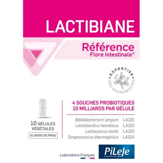 PiLeJe Lactibiane Référence Gélules