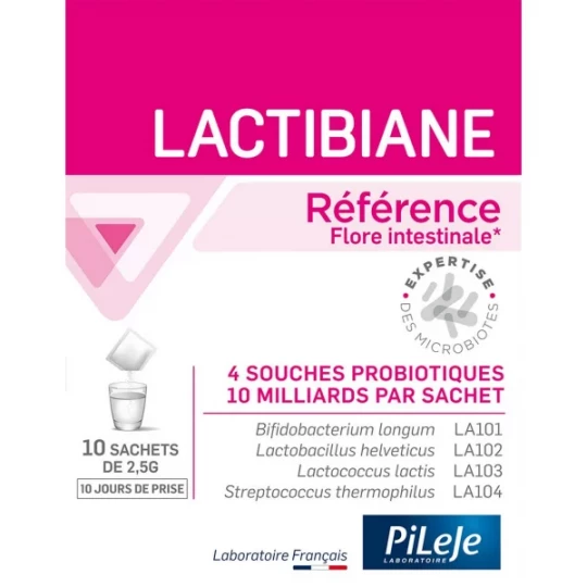 PiLeJe Lactibiane Référence Sachets