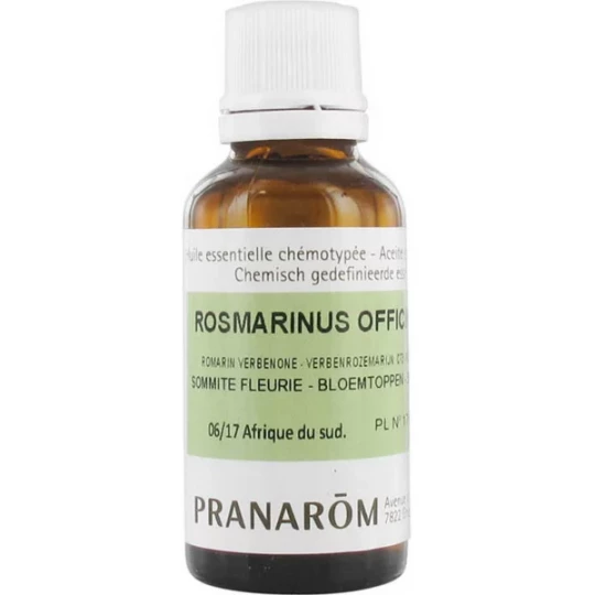 Pranarôm Huile Essentielle Romarin à Verbénone Bio