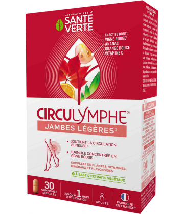 Santé Verte Circulymphe Comprimés