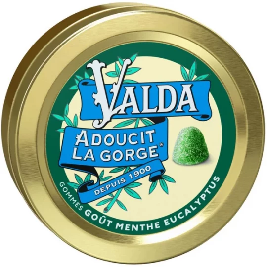 Valda Gommes Menthe Eucalyptus