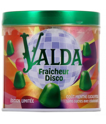Valda Gommes Sans Sucre Menthe et Eucalyptus