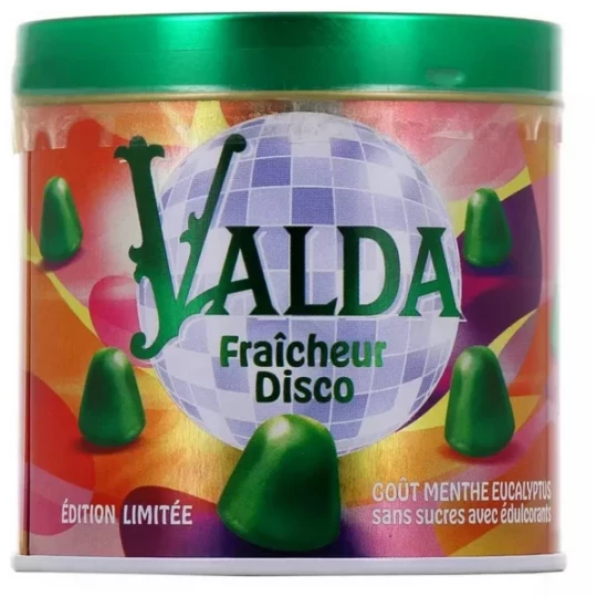 Valda Gommes Sans Sucre Menthe et Eucalyptus