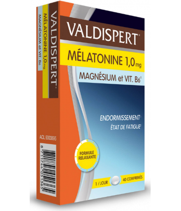 Valdispert Mélatonine Etat de Fatigue 1 mg