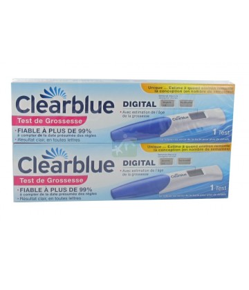 Clearblue Test de grossesse digital x 2