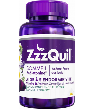 ZzzQuil Sommeil Fruits des Bois Gommes