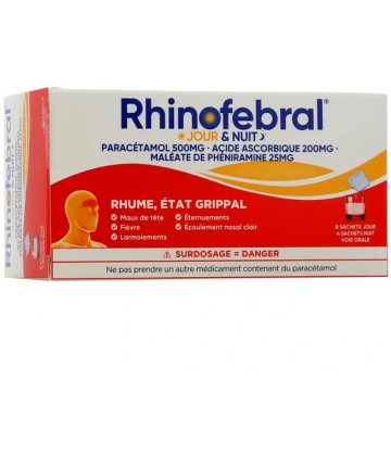Rhinofebral Jour et Nuit Sachets x 10