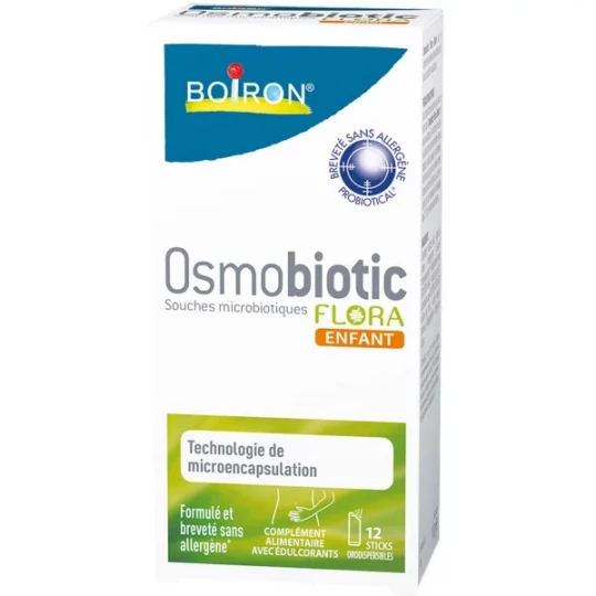 Boiron Osmobiotic Flora Enfants Stick x 12