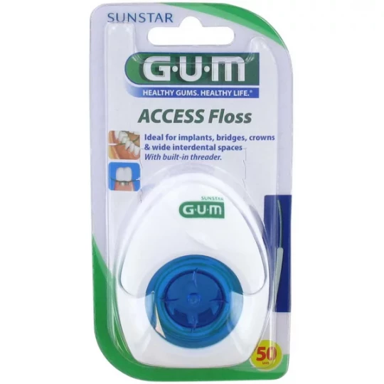 GUM Fil Dentaire Access Floss 50 m