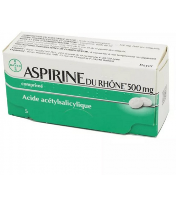 Aspirine du Rhône 500 mg