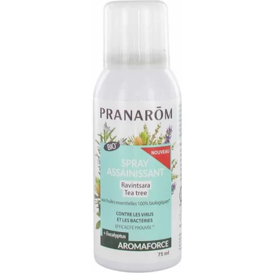 Pranarôm Aromaforce Spray Assainissant Ravintsara Tea Tree Bio