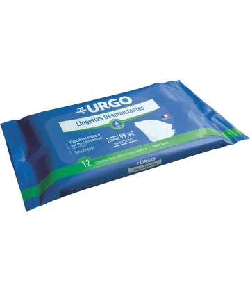 Urgo Lingettes Désinfectantes x 12
