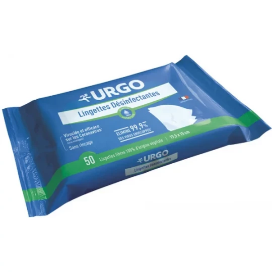 Urgo Lingettes Désinfectantes x 50