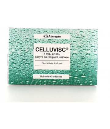 Celluvisc 4 mg/4 ml Collyre Unidoses