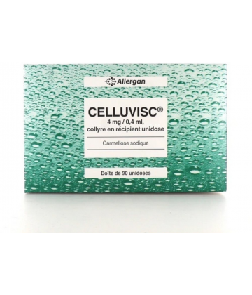 Celluvisc 4 mg/4 ml Collyre Unidoses