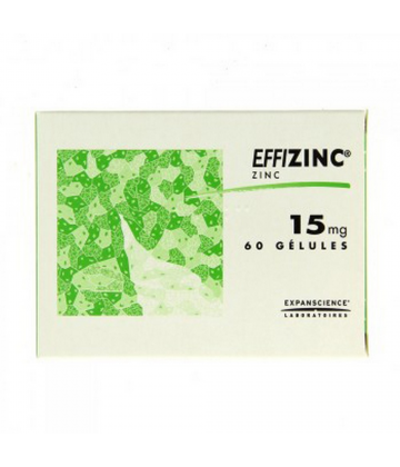 Effizinc 15 mg Gélules
