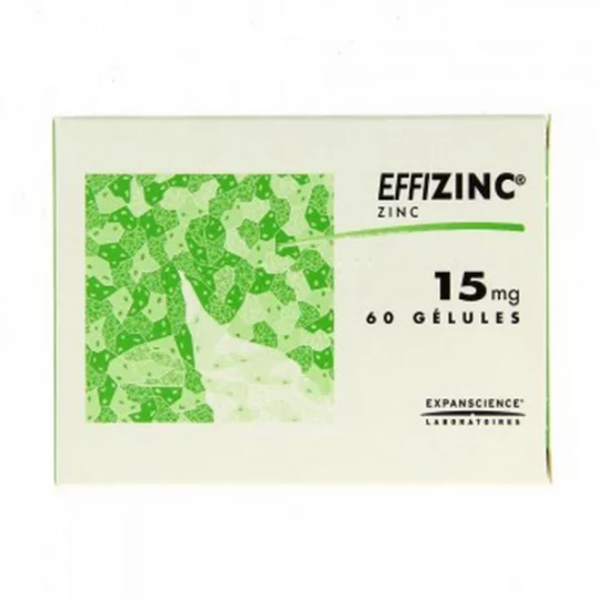 Effizinc 15 mg Gélules