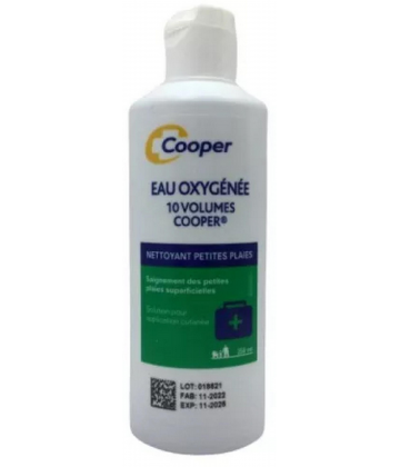 Cooper Eau oxygénée 10V