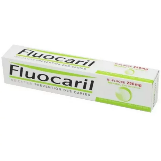Fluocaril Bi-Fluoré 250 mg Menthe Pâte Dentifrice - image 4