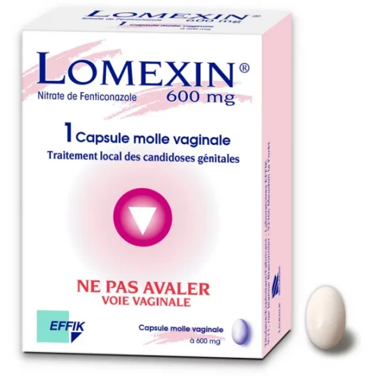 Lomexin 600 mg Capsule Molle Vaginale - image 2